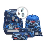 Step by Step Schulranzen SPACE Snow Leopard Arko Produktbild