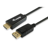equip HDMI Kabel HDMI-Stecker/DisplayPort-Stecker Produktbild