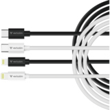 Verbatim USB-Kabel Essentials Sync & Charge USB-C-Stecker/Lightning-Stecker Produktbild