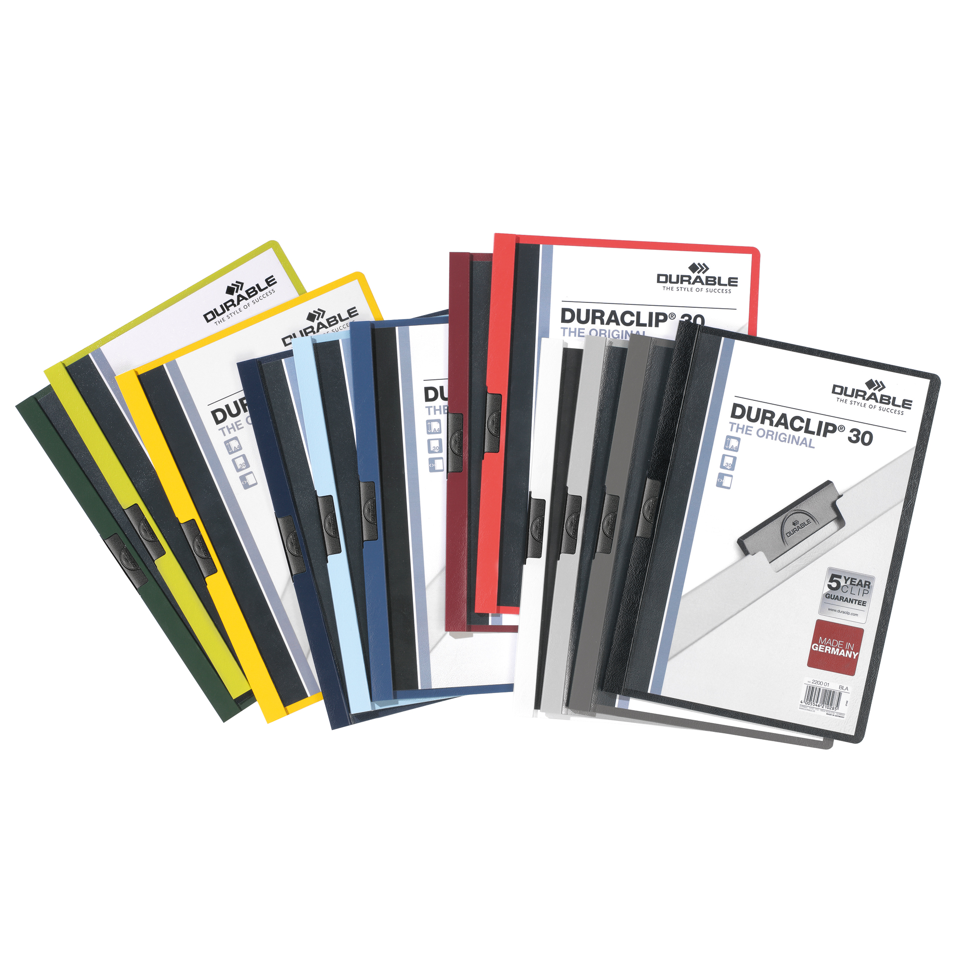 Durable Klemmmappe DURACLIP 30 A4 Hartfolie - 2
