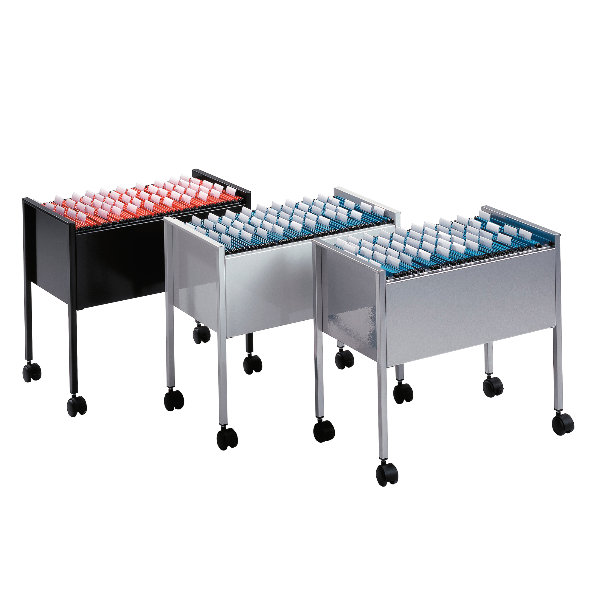 DURABLE Hängemappenwagen ECONOMY 80 309523 655x592x368mm silber - 3