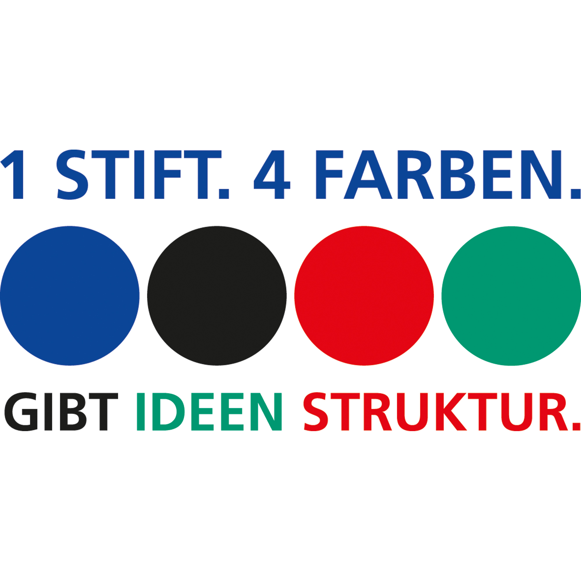 BIC Mehrfarbkugelschreiber 4 Colours 982866 0,4mm bl/sw/r/gn - BIC Mehrfarbkugelschreiber 4 Colours 982866 0,4mm bl/sw/r/gn - 3