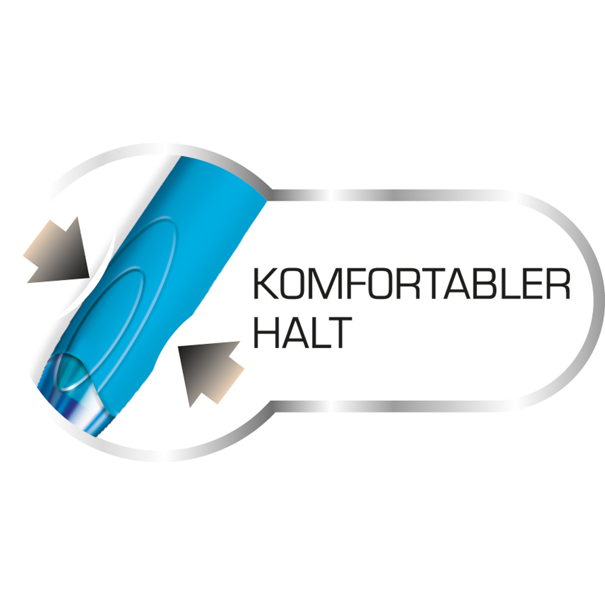 BIC Mehrfarbkugelschreiber 4 Colours GRIP 526282 bl/sw/rt/gn - BIC Mehrfarbkugelschreiber 4 Colours GRIP 526282 bl/sw/rt/gn - 3