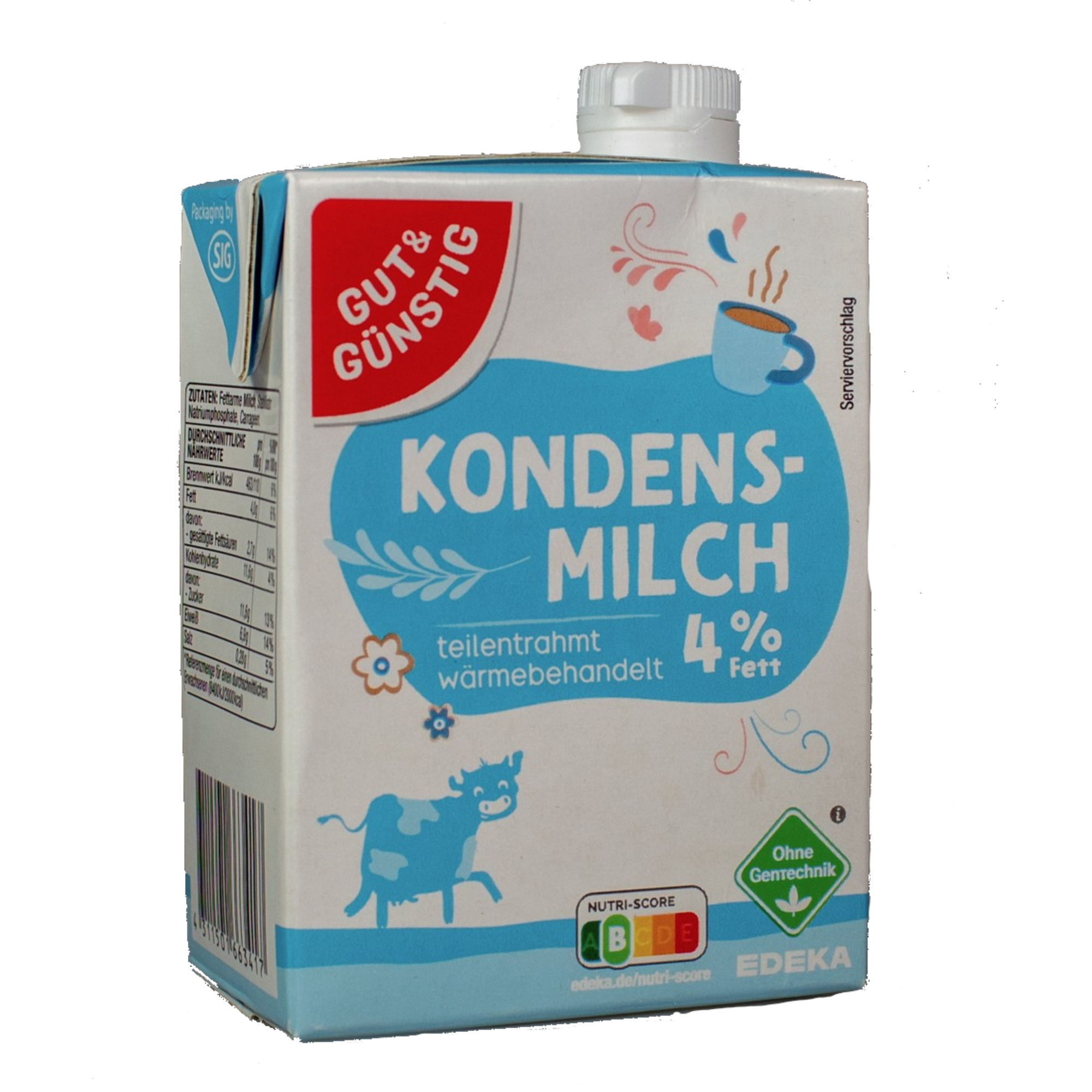 Pflichtinformation für Lebensmittel