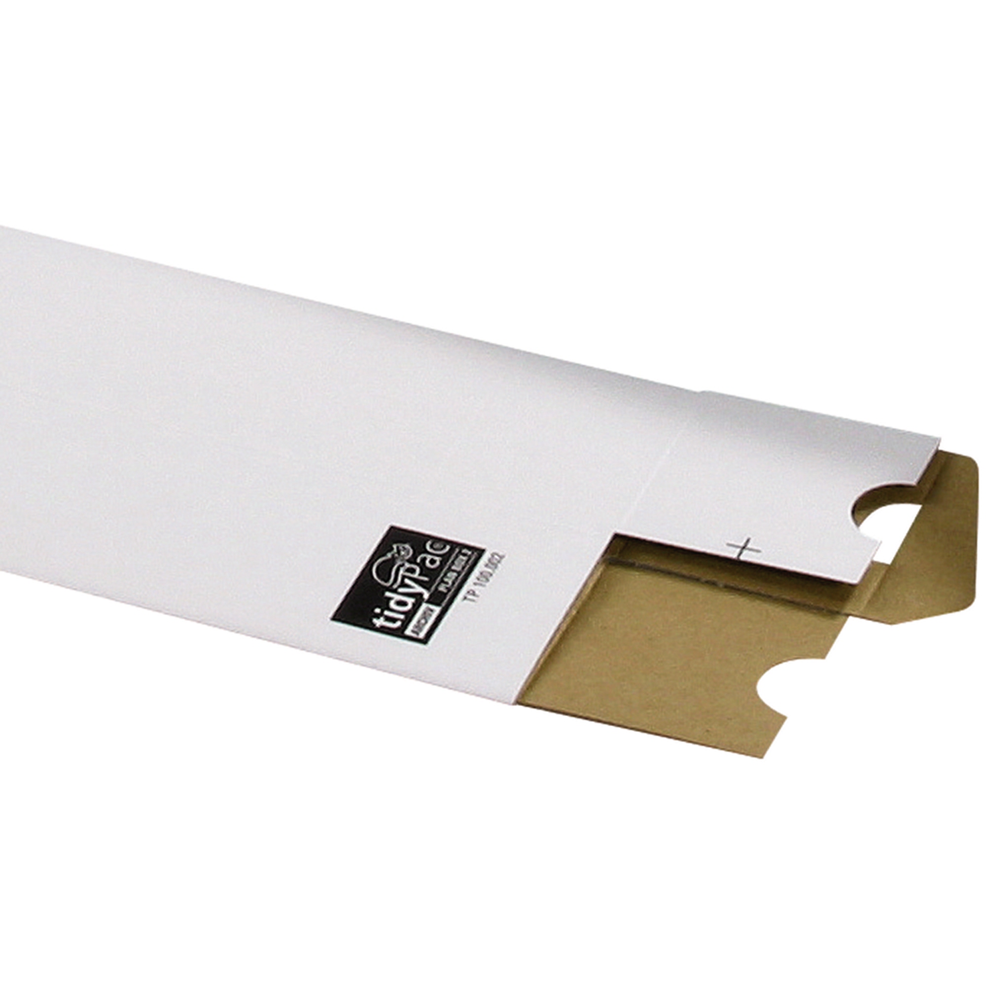 tidyPac Versandhülse TP100.001 500x65x65mm Wellkarton weiß - 3