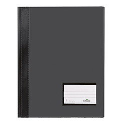 Produktbild von Durable Klemm-Mappe Duraclip A3, Hartfolie, Bis 60 Blatt A3, Blau, 10er