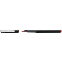 Uni-ball Signo UM120 Gel-Tintenroller – 0,7 Mm Mittlere Spitze, Rot, 3 Stück, Mit Super Ink Tinte