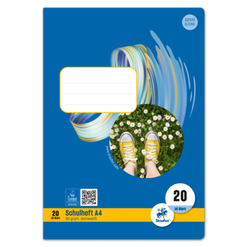 Staufen Style schriftenboek - 10 schriften, elk 16 vel, DIN A4, gelijnd 1 (5 /5/5 mm gelinieerd), 80 g/m² papier