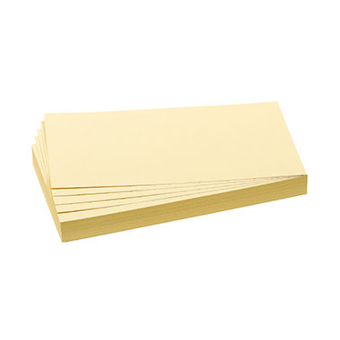 FRANKEN Moderationskarte Rechteck 500 St./Pack. gelb Produktbild