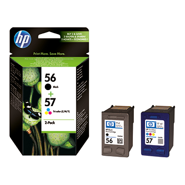 HP Tintenpatrone 56+57