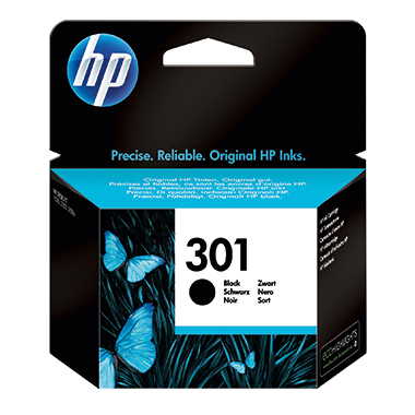 HP Tintenpatrone 301 schwarz Produktbild