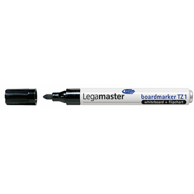 Legamaster Whiteboard-/Flipchartmarker TZ 1 nachfüllbar schwarz Produktbild