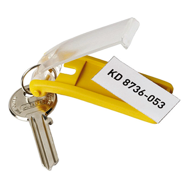 DURABLE Schlüsselanhänger KEY CLIP gelb Produktbild pa_produktabbildung_3 L
