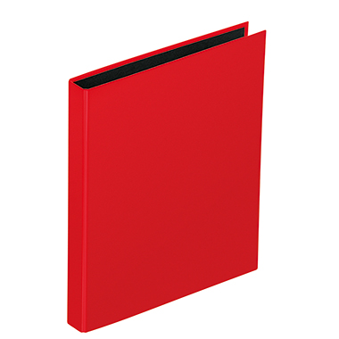 PAGNA Ringbuch Basic Colours DIN A5 2 Ringe, Rundmechanik rot Produktbild