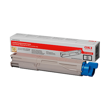 OKI Toner 43459332 schwarz