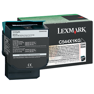 Lexmark Toner C544X1KG schwarz Produktbild pa_produktabbildung_1 L