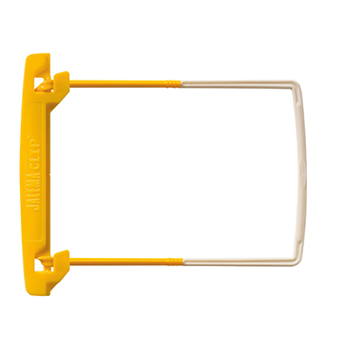 Jalema Abheftbügel Clip 100 St./Pack. gelb/weiß Produktbild