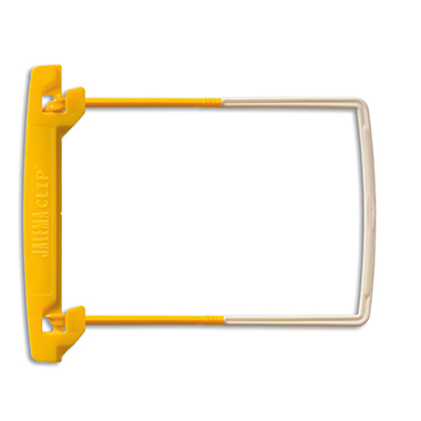 Jalema Abheftbügel Clip 10 St./Pack. gelb/weiß Produktbild