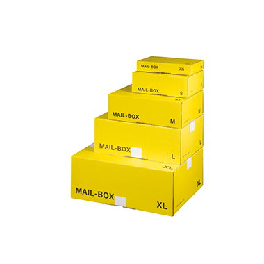 smartboxpro Versandkarton XL 20 St./Pack. gelb Produktbild