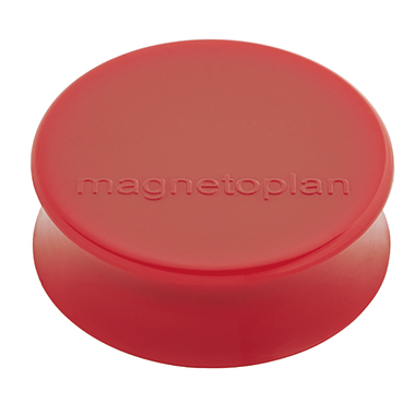 magnetoplan® Magnet Ergo Large rot Produktbild