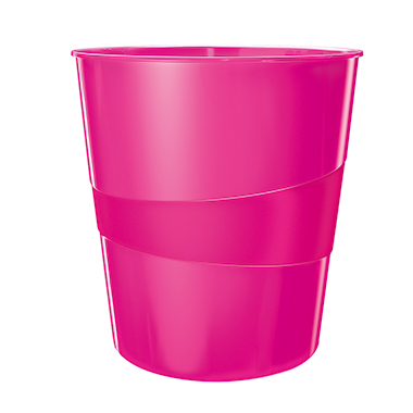 Leitz Papierkorb WOW pink Produktbild