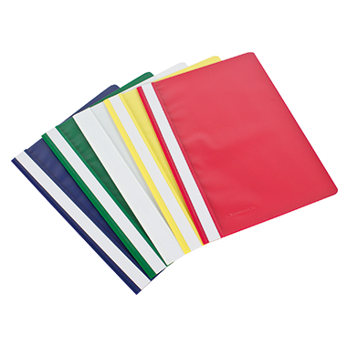 Soennecken Schnellhefter DIN A4 10 St./Pack. je 2 x weiß, gelb, grün, rot, dunkelblau Produktbild