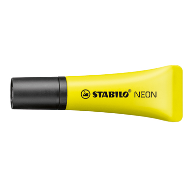 STABILO® Textmarker NEON gelb Produktbild pa_produktabbildung_3 L