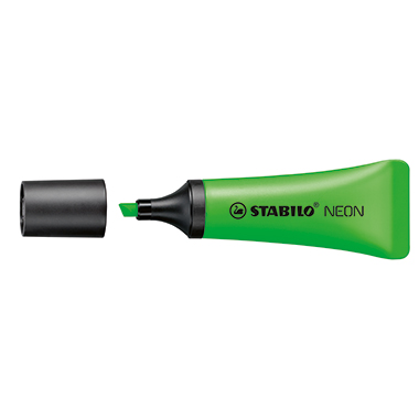 STABILO® Textmarker NEON grün Produktbild