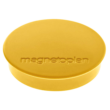 magnetoplan® Magnet Discofix Standard gelb Produktbild