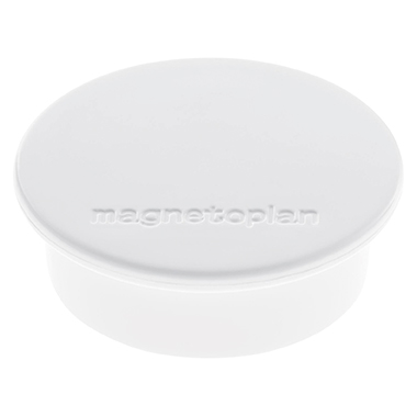 magnetoplan® Magnet Discofix Color weiß Produktbild
