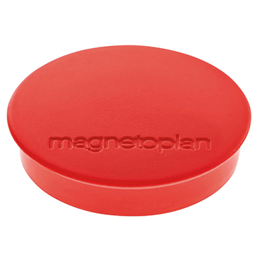 magnetoplan® Magnet Discofix Standard rot Produktbild