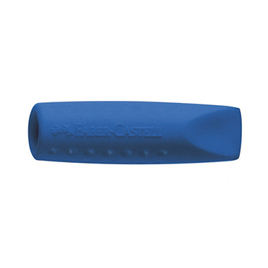 Faber-Castell Radierer ERASER CAP GRIP 2001 blau/rot Produktbild