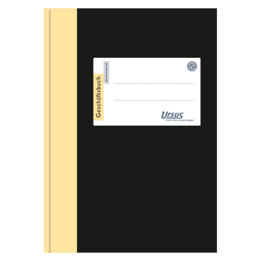 Ursus® Geschäftsbuch DIN A6 kariert