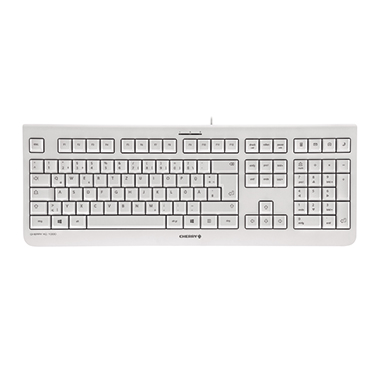 CHERRY Tastatur KC 1000 weiß/grau Produktbild pa_produktabbildung_1 L