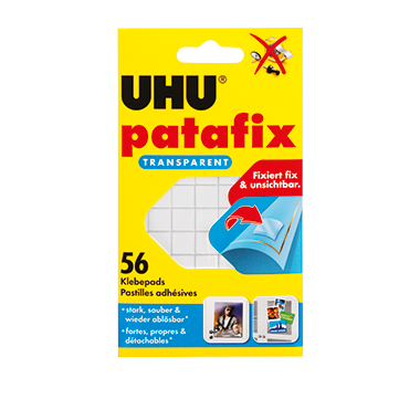 UHU® Klebepad patafix TRANSPARENT