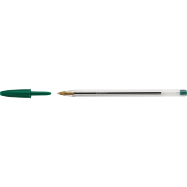 BIC® Kugelschreiber Cristal® Original ISO 12757-2 50 St./Pack. grün Produktbild