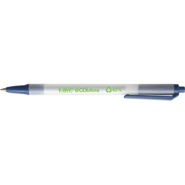 BIC® Kugelschreiber Clic Stic ecolutions® blau Produktbild