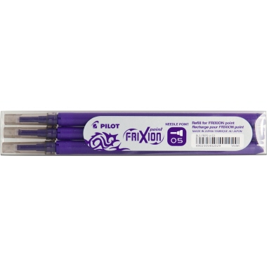 PILOT Tintenrollermine FriXion Point 3 St./Pack. violett Produktbild