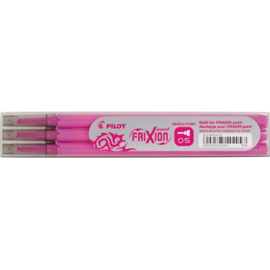 PILOT Tintenrollermine FriXion Point 3 St./Pack. pink Produktbild