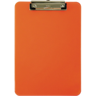 MAUL Klemmbrett MAULneon orange transparent Produktbild