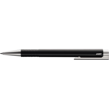 Lamy Kugelschreiber logo 204 hochglänzend schwarz Produktbild