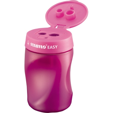 STABILO® Dosenspitzer EASYsharpener Rechtshänder pink Produktbild