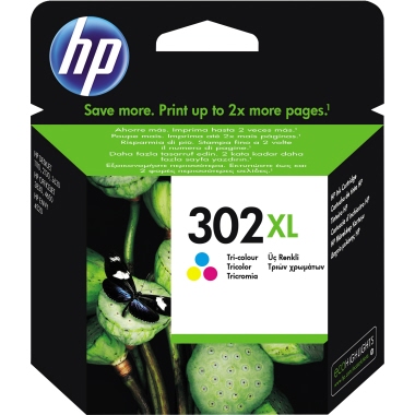 HP Tintenpatrone 302XL cyan/magenta/gelb Produktbild