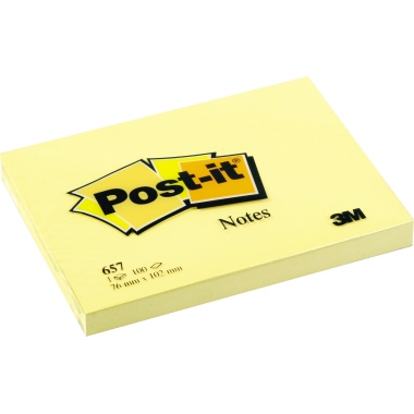 Post-it Haftnotiz Notes 102 x 76 mm (B x H) Produktbild