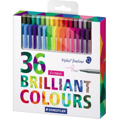 STAEDTLER® Fineliner triplus® 334 36 St./Pack.