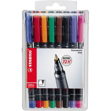 STABILO® Folienstift OHPen universal 0,7 mm 8 St./Pack.