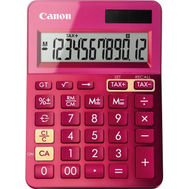 Canon Taschenrechner LS-123K pink metallic Produktbild pa_produktabbildung_1 L