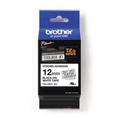 Brother Schriftbandkassette P-touch TZe-S231 12 mm x 8 m (B x L) Produktbild