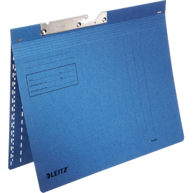 Leitz Pendelhefter 250 g/m² kaufmännische Heftung 50 St./Pack. blau Produktbild