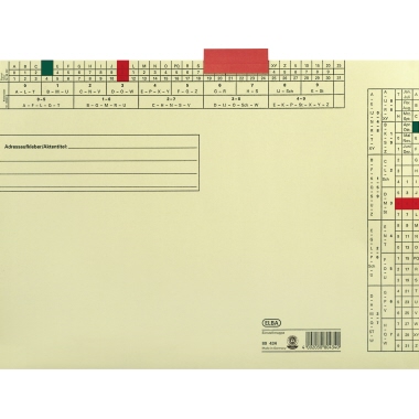 ELBA Signalreiter 100 St./Pack. rot Produktbild pa_ohnedeko_1 L